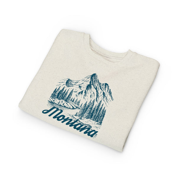 Montana Toddler Sweatshirt - Montana Toddler Crewneck Sweatshirt