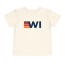 Wisconsin Toddler Tee - Retro WI T-Shirt-4