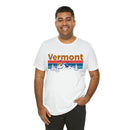 Vermont T-Shirt - Mountain Sunset Unisex Vermont Shirt-94
