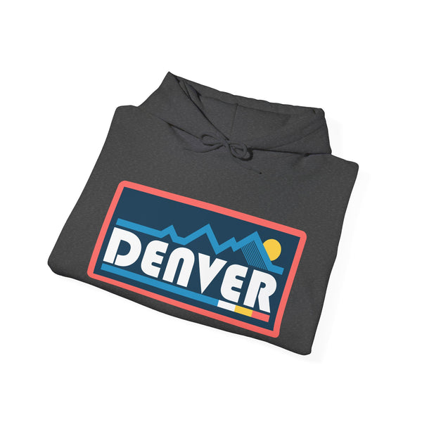 Denver, Colorado Hoodie - Unisex Sun Denver Hoodie Graphic Sweatshirt