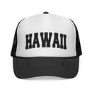 Hawaii Retro Collegiate Style Trucker Hat-2