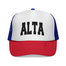 Alta, Utah Collegiate Style Trucker Hat-1