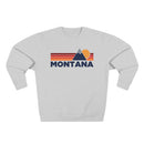 Premium Montana Mountain Lines Graphic Sweatshirt-3