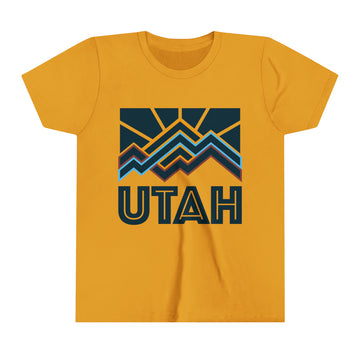 Utah Youth T-Shirt - Unisex Kids Utah Shirt - 0