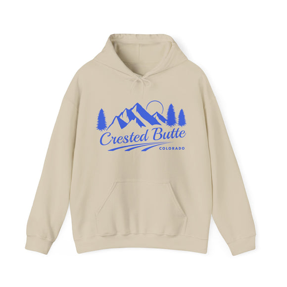 Crested Butte, Colorado Hoodie - Unisex Mountain Crested Butte Hoodie Sweatshirt