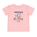 Jackson Hole, Wyoming Yeti Snowboard Toddler Tee-6