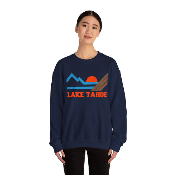 Lake Tahoe, California Sweatshirt - Mountain Lake Tahoe Crewneck Sweatshirt