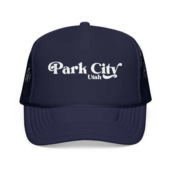 Park City, Utah Trucker Hat - Foam Park City Cap