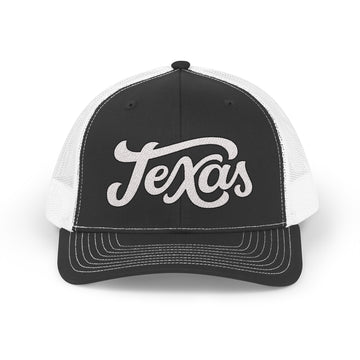 Texas Snapback Trucker Cap - Embroidered Texas Hat - 0