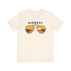 Midwest T Shirt - Sunglasses Lake Graphic Midwest Tee
