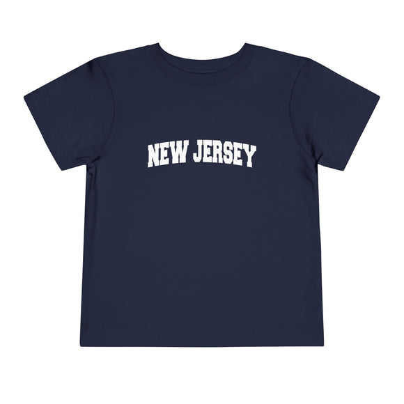 New Jersey Toddler Graphic Tee - Kids New Jersey Vacation Shirt