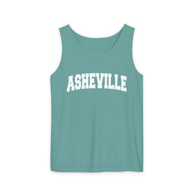 Asheville, North Carolina Tank Top Unisex | Comfort Colors - 100% Cotton - 0
