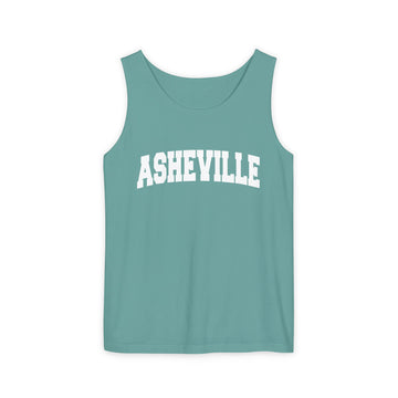 Asheville, North Carolina Tank Top Unisex | Comfort Colors - 100% Cotton - 0