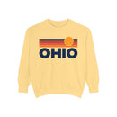 Ohio Sunset Stripes Sweatshirt | Comfort Colors - 100% Cotton-1