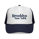 Brooklyn, New York Retro Trucker Hat-5