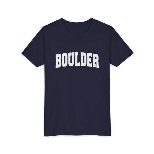 Boulder, Colorado Youth Graphic Tee - Kids Boulder T Shirt