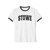 Stowe, Vermont Cotton Ringer Graphic Tee - Unisex Stowe T Shirt, Vintage Style Tee, Men's/Women's Tee