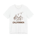 California Mountain T-Shirt — Vintage Gondola Ski Mountain Tee-2