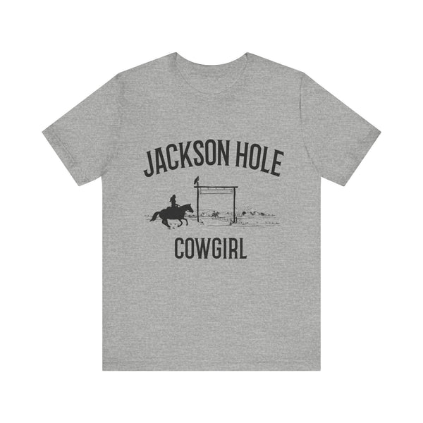 Jackson Hole, Wyoming Cowgirl Graphic Tee