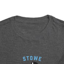 Stowe, Vermont Toddler Skiing Snowman Graphic Tee - Kids Stowe Shirt-17