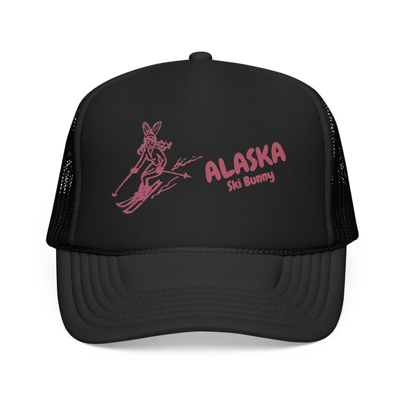 Alaska Ski Bunny Foam Trucker Hat