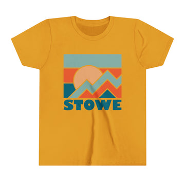 Stowe, Vermont Youth T-Shirt - Kids Stowe Shirt - 0
