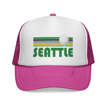 Buy pink Seattle,  Washington Retro  Washington Trucker Hat