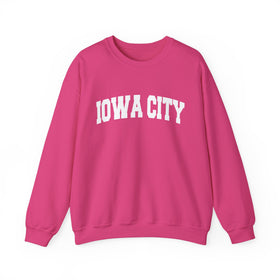 Buy heliconia Iowa City, Iowa Sweatshirt - Unisex Graphic Crewneck