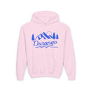 Retro Durango, Colorado Youth Hoodie - Mountain Durango, Colorado Kids Sweatshirt, Cute Durango, Colorado Children's Pullover-5