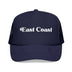 Kids East Coast Trucker Hat - Youth Snapback Cap on white background