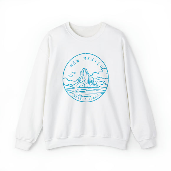 New Mexico Sweatshirt - Unisex Distressed New Mexico Sweatshirt