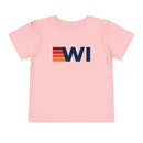 Wisconsin Toddler Tee - Retro WI T-Shirt-5