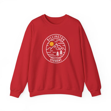 Buy red Killington, Vermont Sweatshirt - Unisex Crewneck Killington Sweatshirt