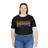 California T-Shirt - Mountain Sunset Unisex California Shirt