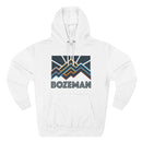 Bozeman, Montana Hoodie - Retro Mountain Unisex Sweatshirt-2