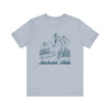 Jackson Hole, Wyoming Graphic Tee - Mountain Illustration Jackson Hole T Shirt