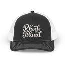 Rhode Island Snapback Trucker Cap - Embroidered Rhode Island Hat-2