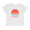 Maui, Hawaii Toddler T-Shirt - Retro 80s Toddler Maui Shirt