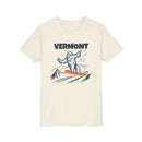 Vermont Yeti Snowboard Youth Tee - Kids Skiing Shirt-1