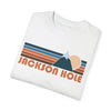 Jackson Hole, Wyoming Graphic Tee, Comfort Colors Retro Unisex Jackson Hole T shirt, Mountain Adventure Shirt