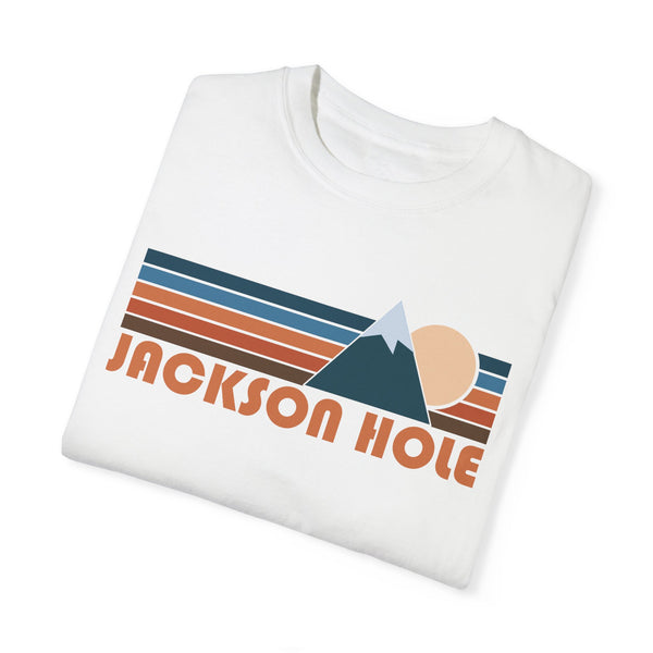 Jackson Hole, Wyoming Graphic Tee, Comfort Colors Retro Unisex Jackson Hole T shirt, Mountain Adventure Shirt