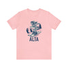 Alta, Utah T-Shirt - Skeleton Skier Unisex Alta Shirt