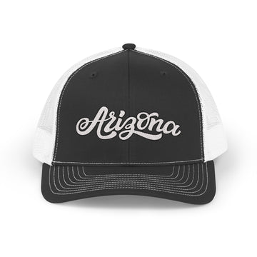 Arizona Snapback Trucker Cap - Embroidered Arizona Hat - 0