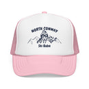 North Conway, New Hampshire Ski Babe Trucker Hat — Foam Mesh Cap-1