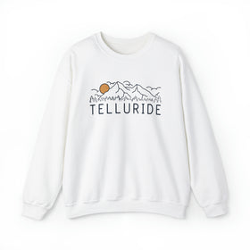 Telluride, Colorado Sweatshirt - Unisex Crewneck Telluride Sweatshirt