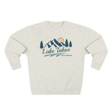 Buy oatmeal-heather Premium Lake Tahoe, California Sweatshirt - Unisex Sweatshirt