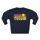 Premium Tulum, Mexico Retro Sun Graphic Sweatshirt-6