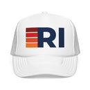 Rhode Island Trucker Hat - RI Abbr retro cap-5