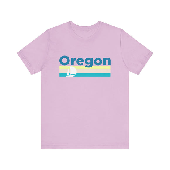 Oregon T Shirt - Sailboat Graphic Oregon Tee