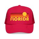 Florida Retro Sunset Trucker Hat-4